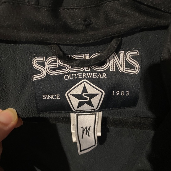 Sessions purple jacket women’s size M - Picture 3 of 5